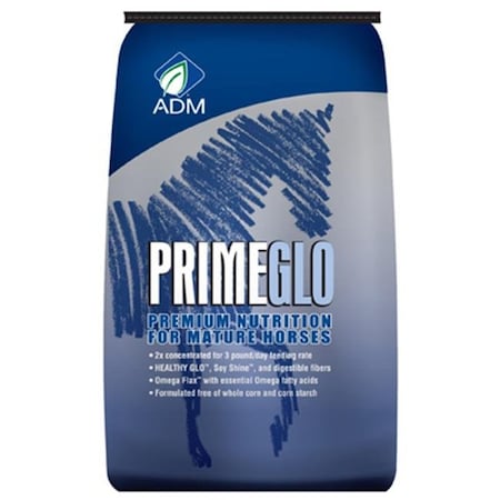 ADM Alliance Nutrition 81578AAA24 50 Lbs. PrimeGlo Mature Horse Feed